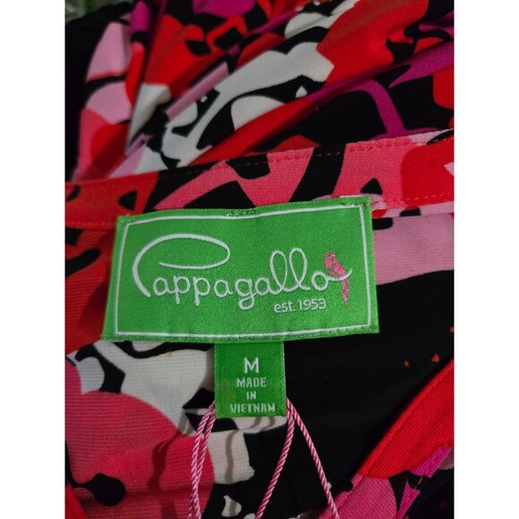 NWT Pappagallo Womens Multicolor Floral Long Sleeve Dress Medium Stretch Boho - Picture 5 of 12